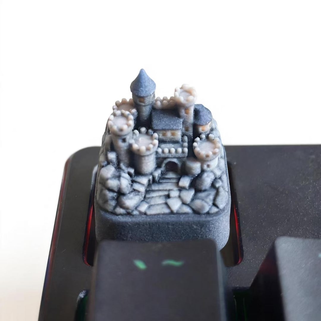 Handmade Resin Castle Keycap – Anime Gamer ESC Key - Etsy