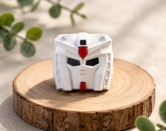 Gundam Artisan Keycap Resin Anime Keycap Custom ESC Keycap Handmade Gaming Keycap Unique Mecha Keyboard Keycap
