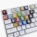 Final Fantasy Keycap Set Artisan Keycaps Resin Keycaps FF14 Keycap Handmade Custom Escape Keycap Gaming Keyboard Keycaps Cute Trans Keycap product logo