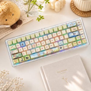 Ghibli Keycaps PBT Keycap Set Cute Anime Keycaps Full Keyboard Keycaps Custom Keyboard Caps image 12