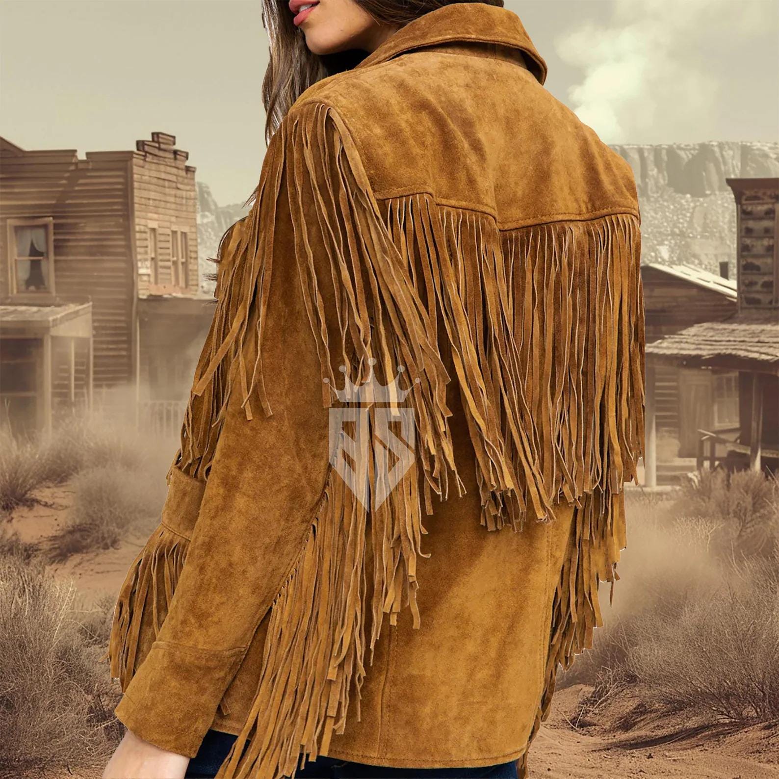 Schott Fringe Jacket - Etsy