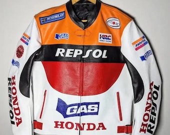 レプソル・ホンダ・レーシング レザージャケット | MotoGPスタイル