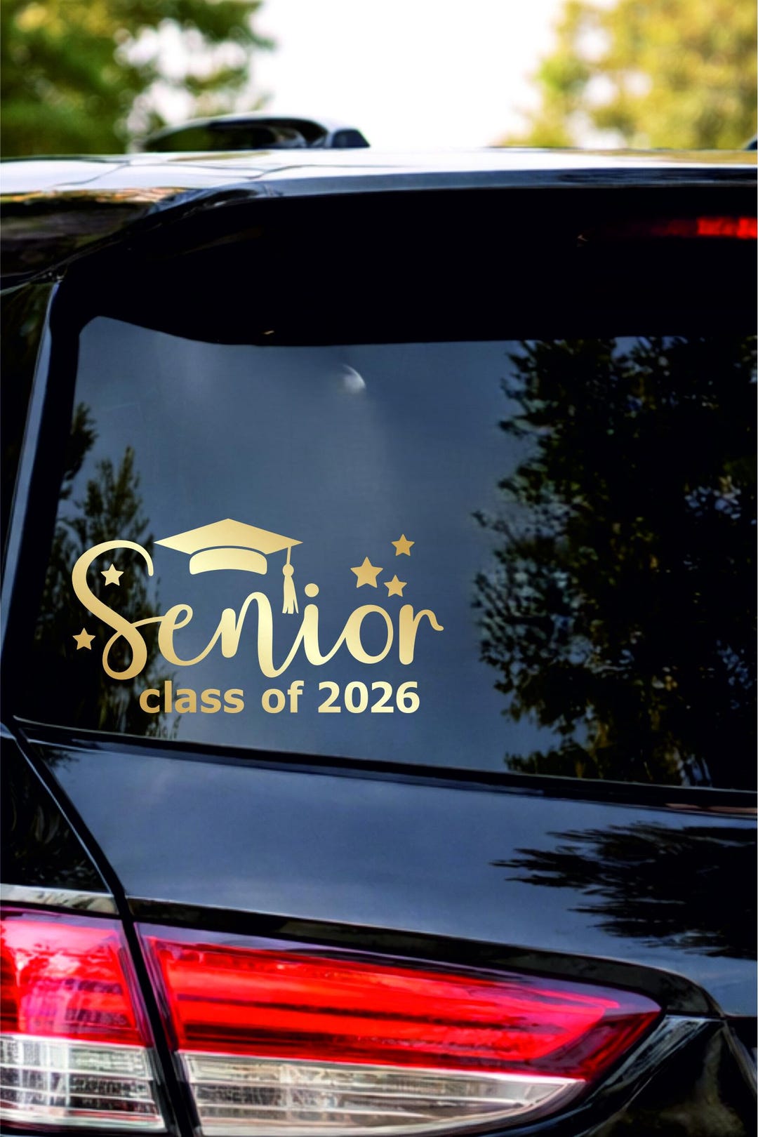 Senior Class of 2026 Graduation Sticker, Senior 2026 Car Decal ...