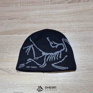 Arcteryx Grotto Toque Beanie - Black/void - Etsy