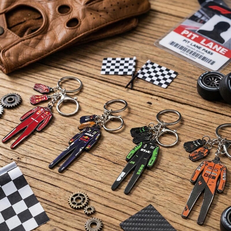 F1 Keyring Drivers - Etsy