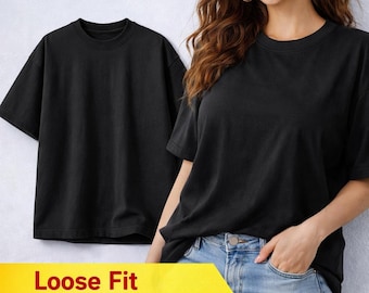 Molde para camiseta unissex oversized – Vários tamanhos (molde em PDF)