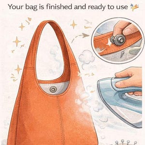 Curved Hobo Bag PDF Sewing Pattern | Minimal Shoulder Bag - Etsy