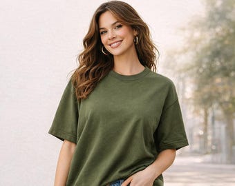 Molde para camiseta oversized – Vários tamanhos, unissex (molde em PDF)