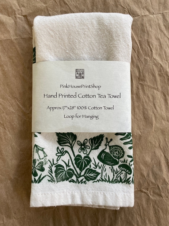 gardening tea towel