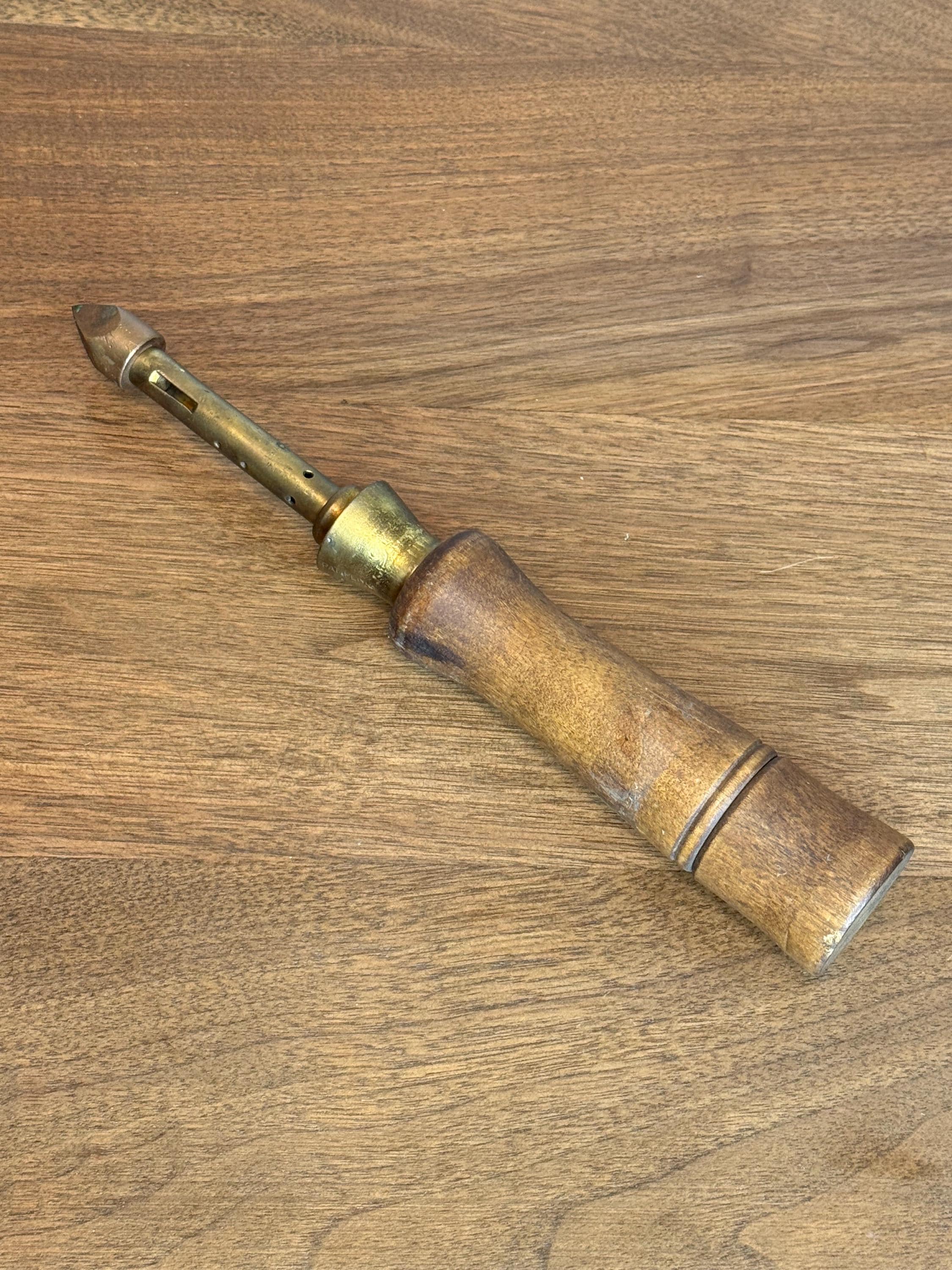 古い金属製アイロン ハンドル付き Antique Soldering Irons - Etsy