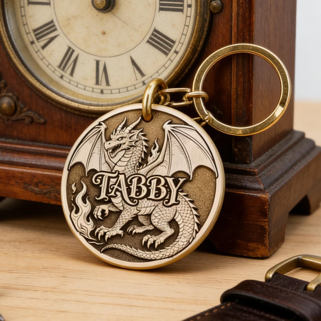 Dragon Dog Tag - Etsy