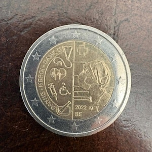 2ユーロ硬貨は希少です - Etsy 日本