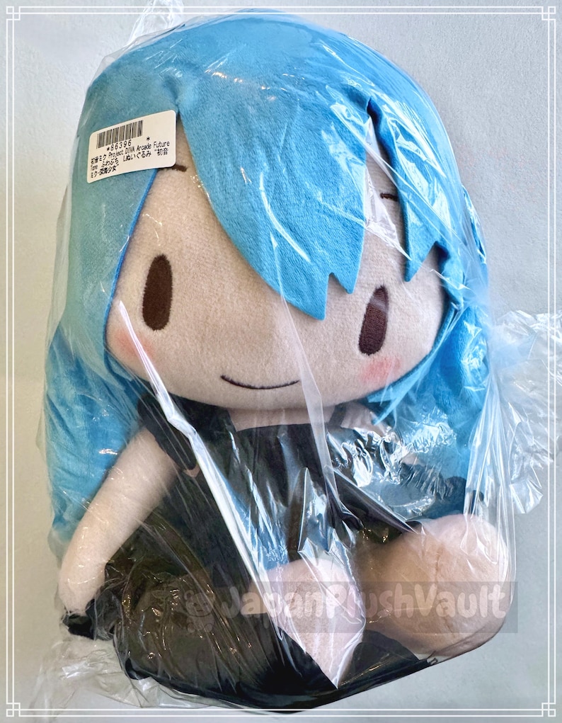 Hatsune Miku Project DIVA Future Tone Fuwapuchi L Plush - Deep Sea Girl Ver. SEGA (Brand New in Original Bag) image 5