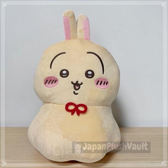 うさ(Ｕ。・×・。Ｕ)うさ様 Chiikawa Usagi Urayahabouzu BIG Plush - Hanging Rainy Season Ghost