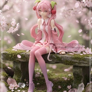 Hatsune miku sakura noodle stopper figure - cherry blossom ver. furyu sakura miku new