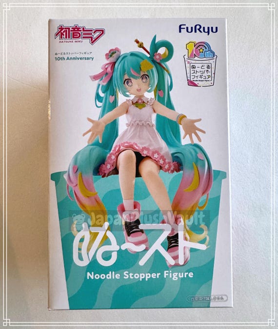 Low Stock! Hatsune Miku Noodle Stopper Figure 10th Anniversary Ver