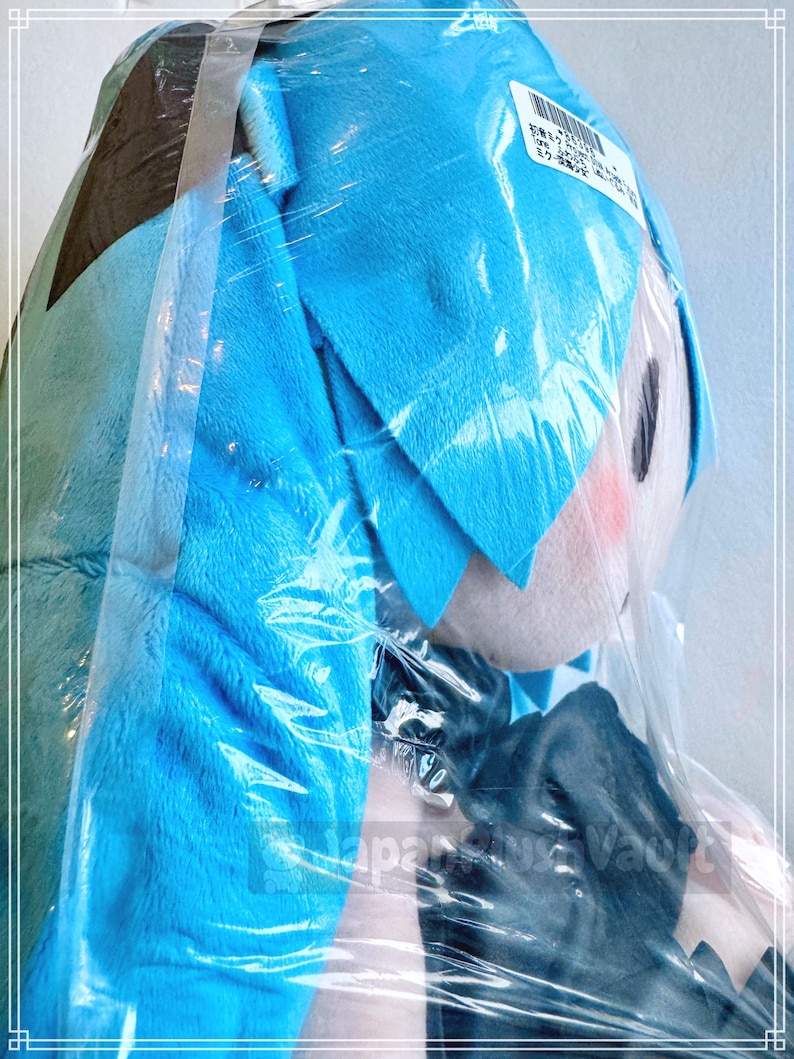 Hatsune Miku Project DIVA Future Tone Fuwapuchi L Plush - Deep Sea Girl Ver. SEGA (Brand New in Original Bag) image 7