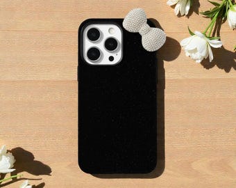 3D Glitter Bowknot Diamant Handyhülle Soft Sparkly Cover für iPhone
