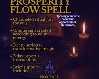 Prosperity Flow Spells – Wealth, Abundance, Financial Growth