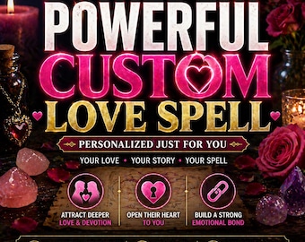 Custom Love Spell - From Avoidant to Obsessed – Third Party Removal – Get Ex Back