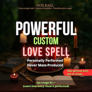 Custom Love Spell - From Avoidant to Obsessed – Third Party Removal – Get Ex Back