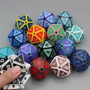3d Printed Squishy D20 Fidget