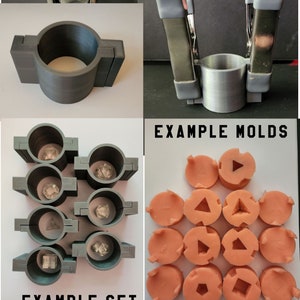 3d Printed Individual Dice Mold Ring