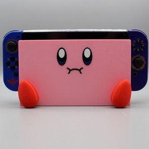 3d printed Kirby Nintendo Switch/Switch2 Dock Cover