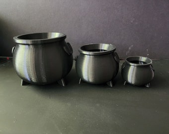 Cauldron Flower Plant Pot 3d Print