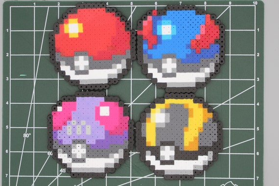 Pokeball Perler Sprites