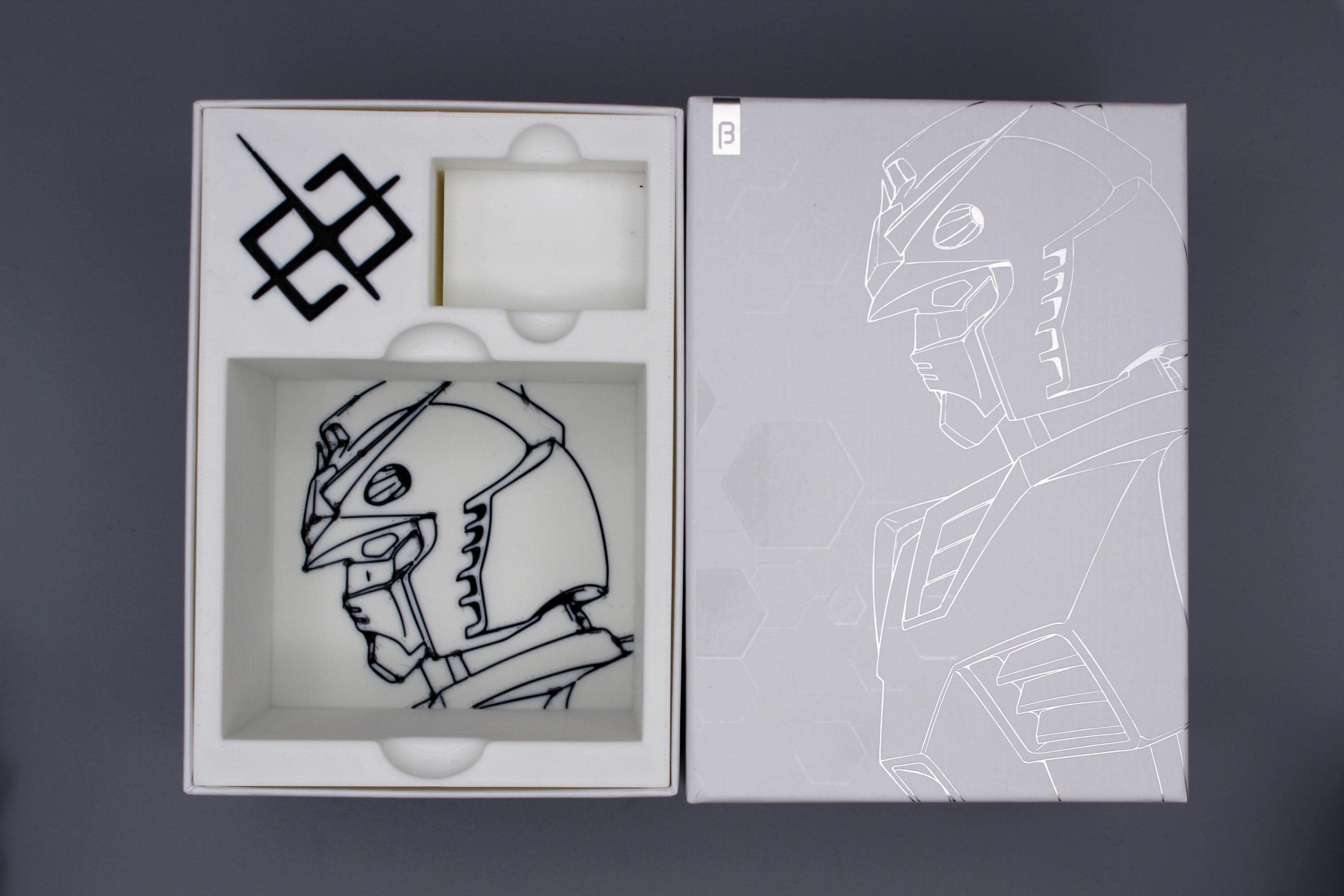 Gundam Beta Box TCG Deck and Dice Holder Insert 3d Printed