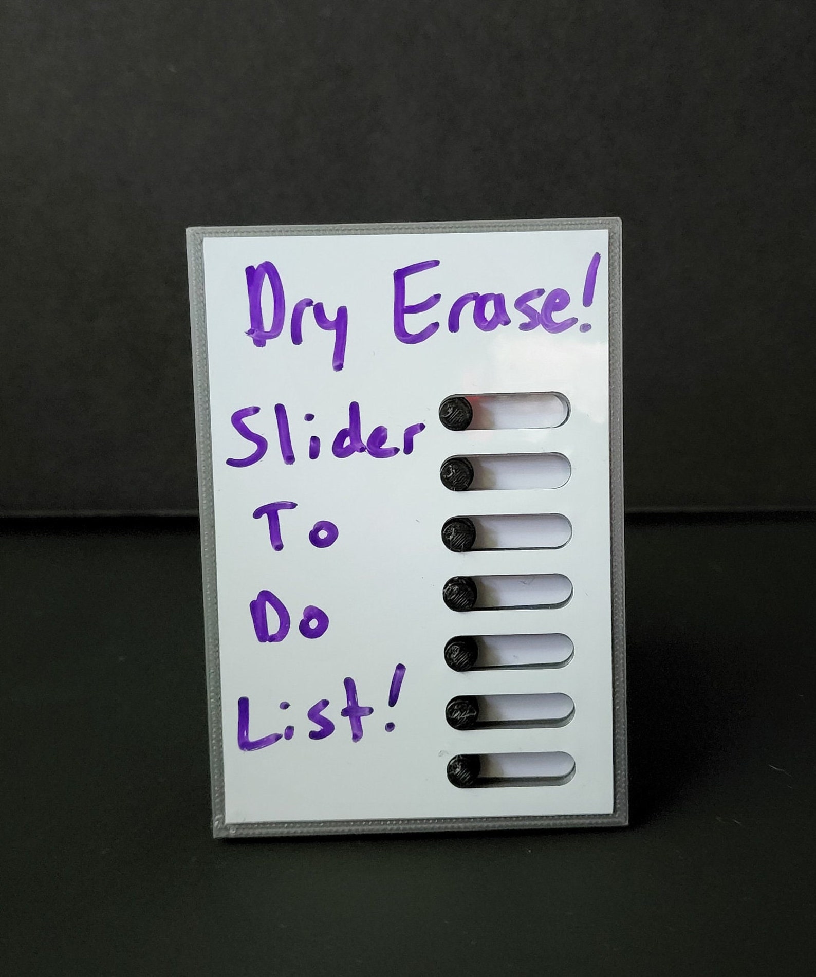 Dry Erase Slider Checklist - Etsy