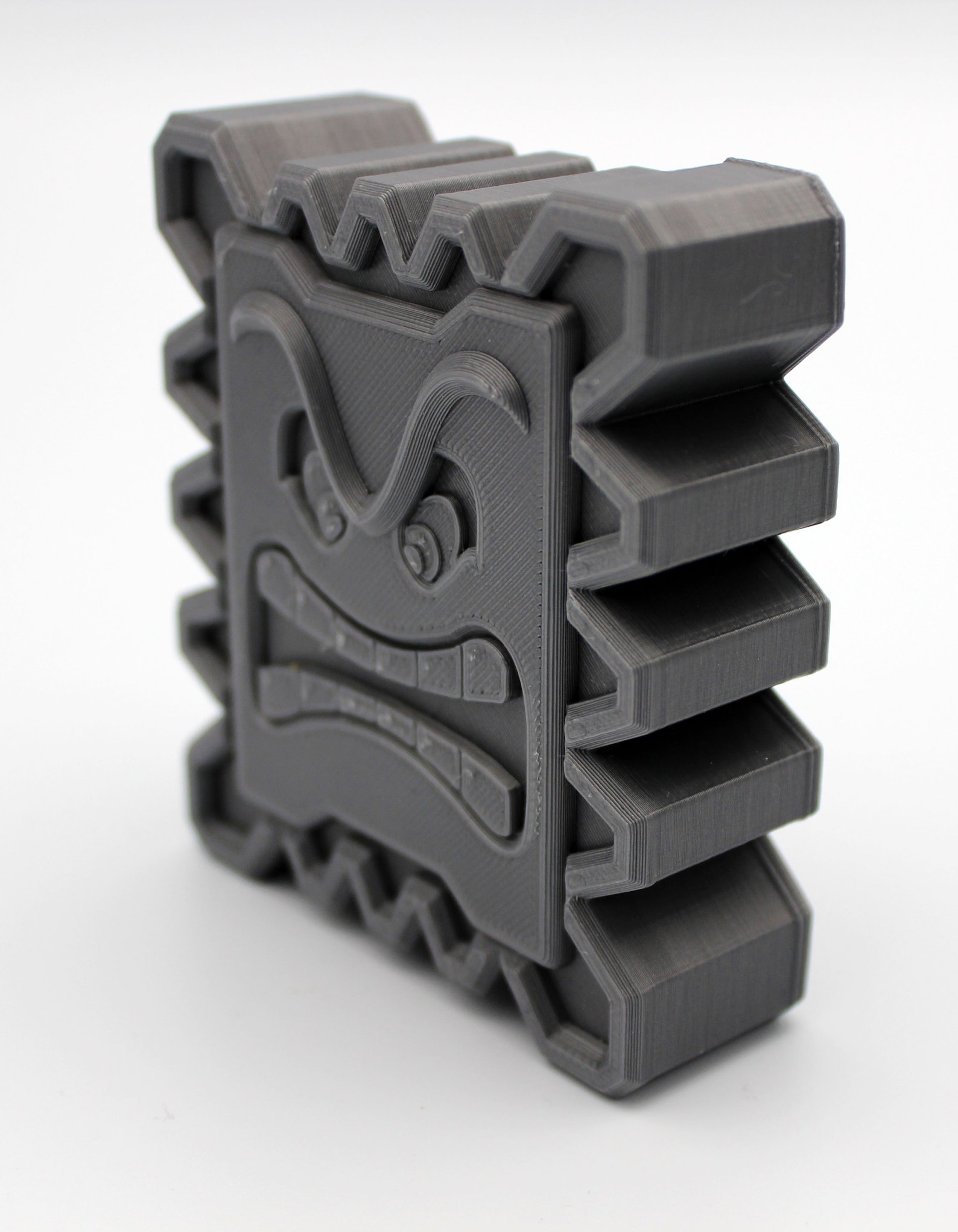 3d Printed Thwomp Can Crusher Decoration Etsy