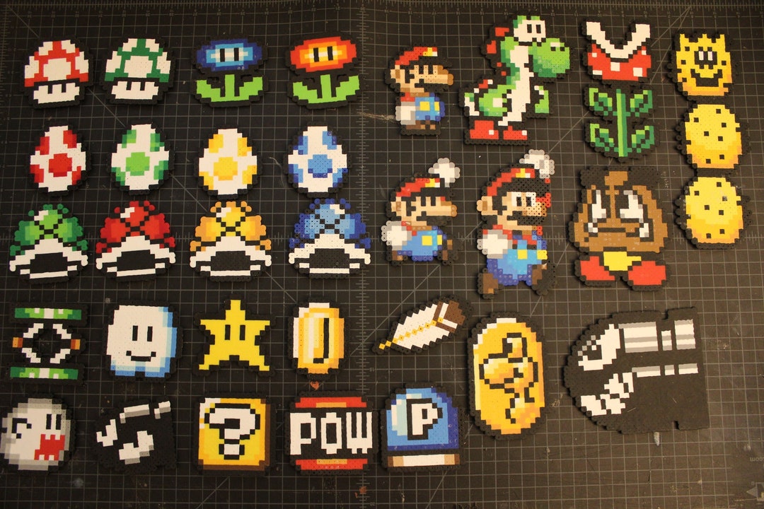 Epic Face Perler Bead Pattern, Bead Sprites