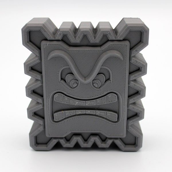 Thwomp Mario Can Crusher Etsy