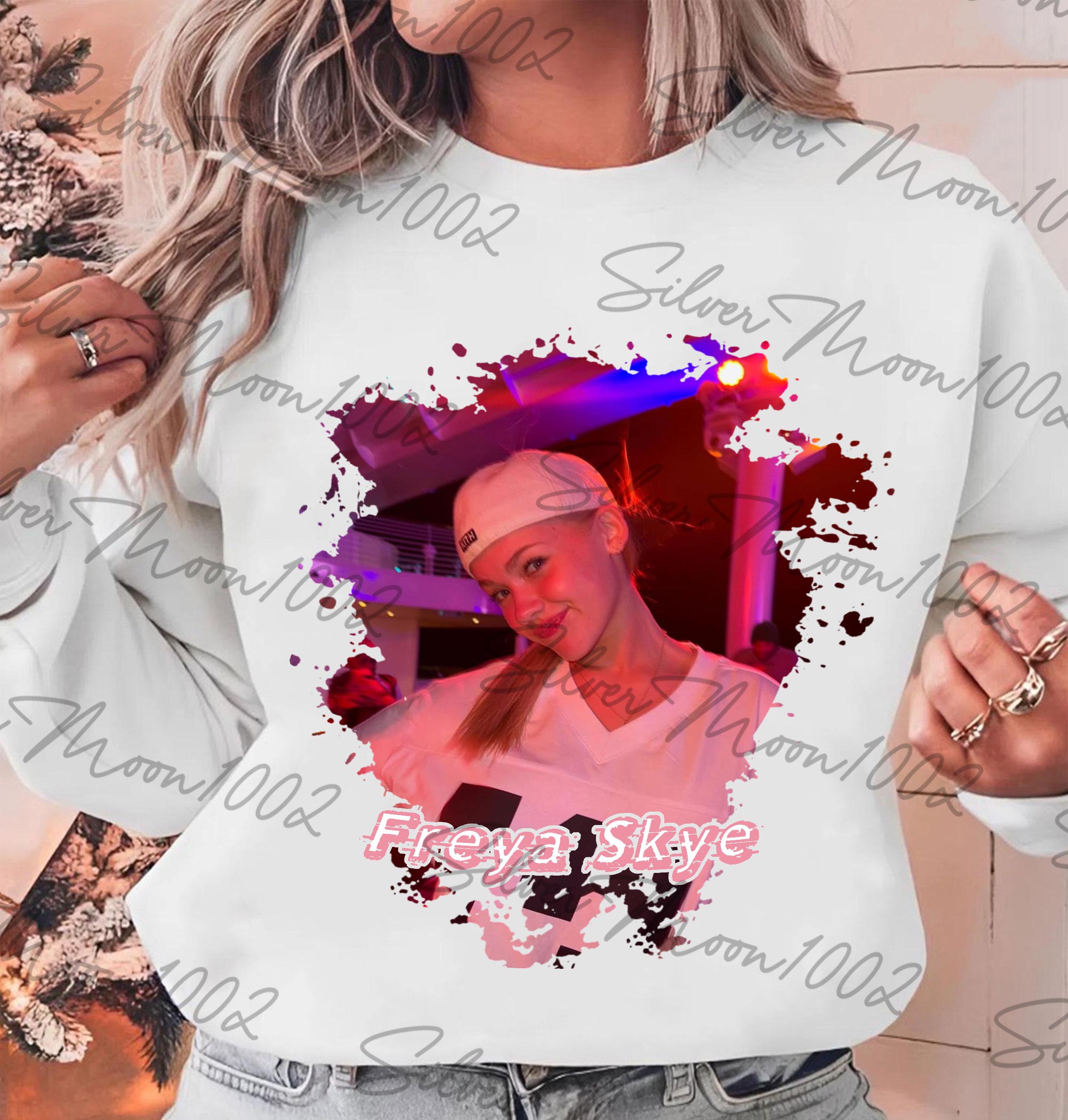 Freya Rapture Neon Freya Skye PNG, Pop Art Portrait PNG, Neon Splash Effect, Aesthetic ...