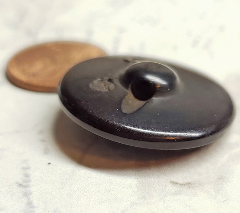 Antique Gutta Percha Picture Button 11/16 inch 15mm Etsy