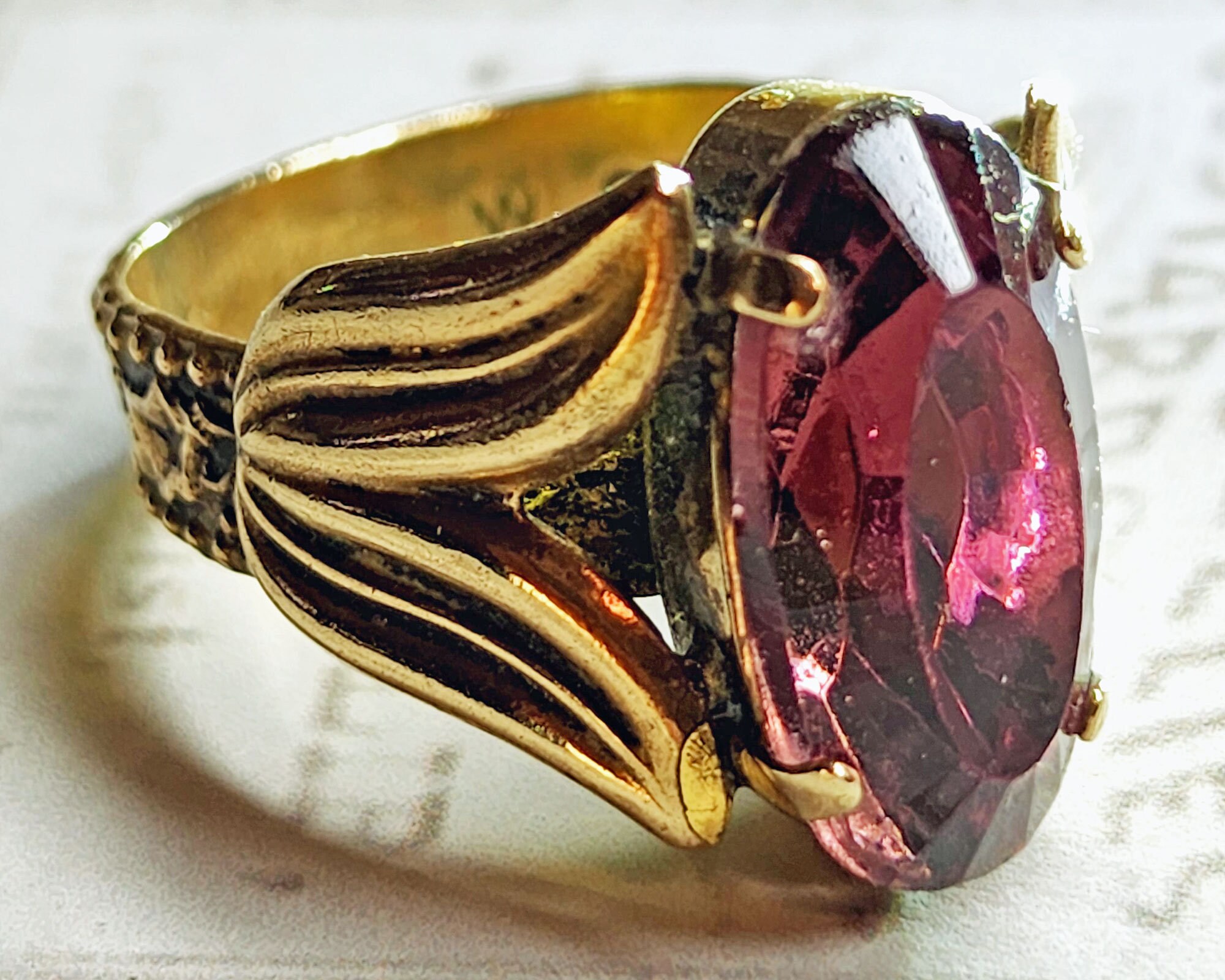 80's clearance tulip rings