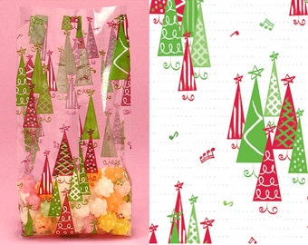 large christmas cellophane bolsas
