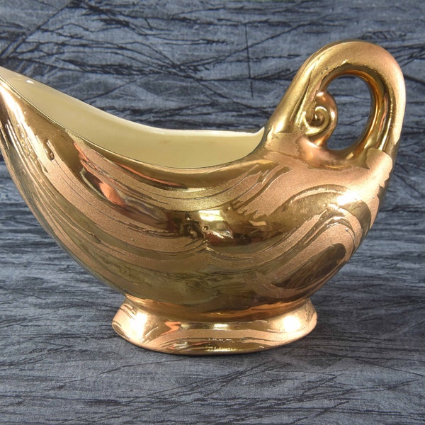 Gold Pottery Etsy