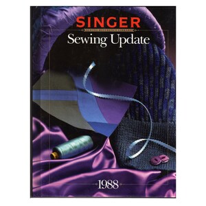 Singer Sewing Update Reference Library Hardback Book. Instructions for Braid Rugs, Smocking, Machine Lace, Fiber Art, Window Treatment.