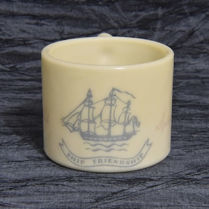 Vintage Old Spice Shaving Mug: Early American Ship Friendship