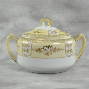 PRICE DROP. Vintage Noritake China Sugar Bowl Pattern N1097. Vintage Sugar Bowl by Noritake.