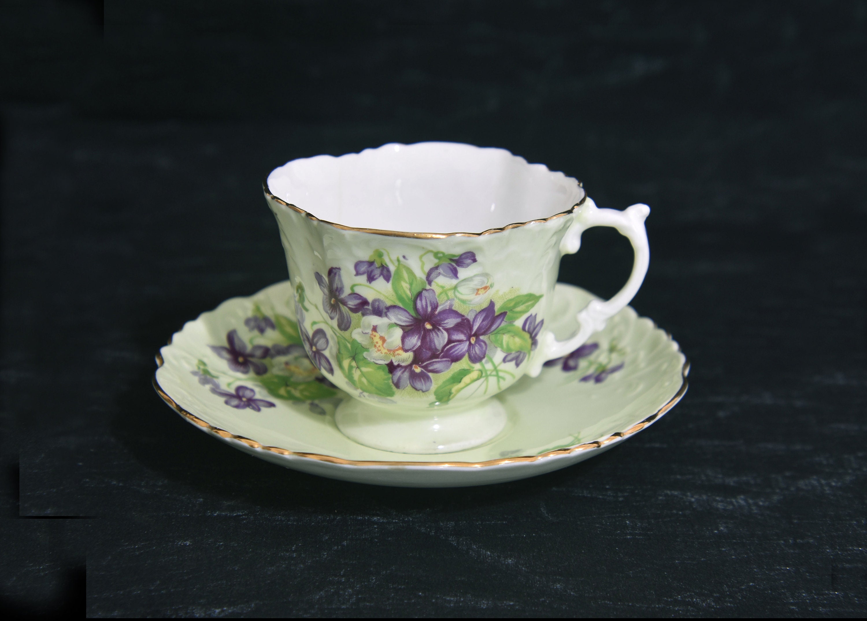 Aynsley Violets - Etsy