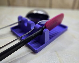 Reposacucharas de cocina con diseño 3D