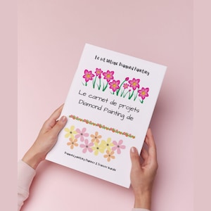 Diamond Painting Tagebuch | Fortschrittsanzeige | Projektblatt | Bonusmaterial inklusive | 1-Monats-Challenge