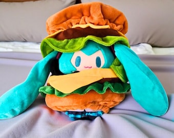 Hatsune Miku Hamburger Plushie