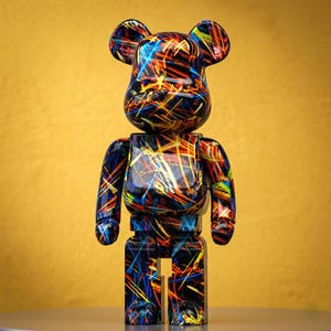テディベティベア 置物 Graffiti bear statue - Etsy 日本