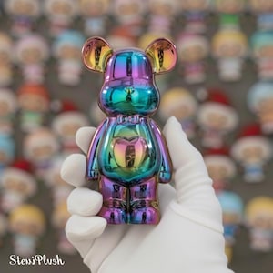 Ceramic Bearbrick Figurine – Modern Art Toy Sculpture, Collectible Decor