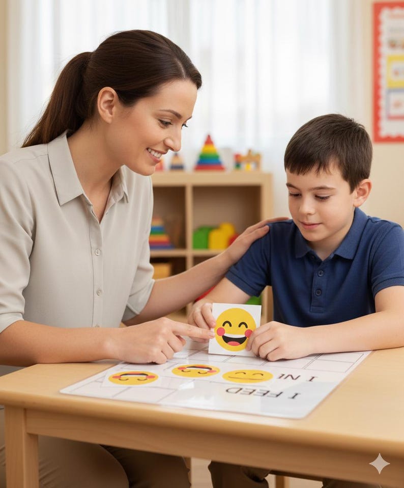 Upset Visual Emotions & Needs Printable – Autism Visual Supports - Preschool ...